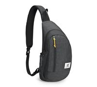 SKYSPER Sac Bandouliere Homme 9L, Sac Poitrine Anti-vol à Protection RFID pour le Voyage Randonnée Noir