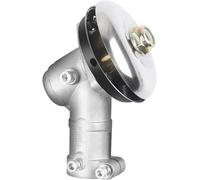 Skyspher Boîte de Vitesse Débroussailleuse 26mm 9 Dents, Renvoi d’Angle Universel, Tête d’Engrenage Complète Simple Oreille avec 2 Vis, M10 x 1.25LH pour Coupe-Bordure/Tondeuse