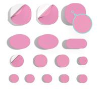 Skystuff Lot de 45 patchs de réparation autocollants ronds et ovales en nylon pour doudounes, vêtements d’extérieur, vestes, tentes de camping