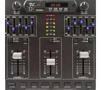 Skytec 172982 Table de mixage 4 canaux avec effets, SD/USB/MP3/BT