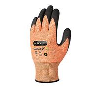 Skytec Gants sky51-l Gamma 3 Gants, grand, Ambre/Noir (Lot de 2)