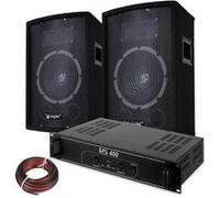 Enceinte Passive - Vonyx - SL8 PA Speakerbox - 8 Pouces - Puissance 400W - Amplificateur Inclus