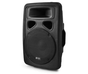 Skytec Sky-170.311 - Enceinte active de sonorisation PA (haut-parleur 25cm (10'), boitier ABS solide, égaliseur 2 bandes et entrée microphone)
