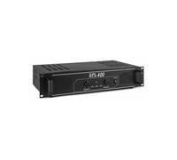 SkyTec Amplificateur professionnel SPL400 – 2x200 W, SD/USB, Noir, mobile DJ HIFI Home cinéma