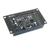 SkyTec STM-2211B - Table de mixage 4 canaux, 3 canaux mono/stéréo commutables