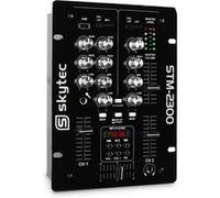 Skytec STM-2300 2canaux 50-20000Hz - tables de mixage audio (2 canaux, 50-20000 Hz, 80 dB, 47 Ohm, 2,2 Ohm, 0,02%)