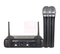 Skytec STWM712 système de micro VHF 2 canaux
