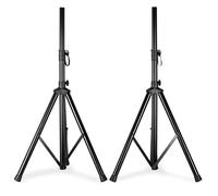 Vonyx Pieds d'enceintes LS01K – Kit 2 pieds réglables 100–175 cm, verrouillage, sacoche, 30 kg