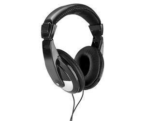 Skytec Vonyx SH120 - Casque DJ avec Sac de Transport, Léger et Robuste, Prise Jack 3,5mm, Adaptateur vers Jack 6,3mm Inclus, Idéal pour Musiciens et DJs