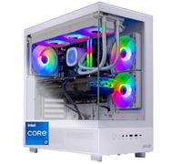 Skytech Azure PC Gaming Intel i7 14700F 2,1 GHz (5,3 GHz Turbo), NVIDIA RTX 5070 Ti 16 Go, SSD 1 to Gen4 NVMe SSD, 32 Go DDR5 RAM 6000 RGB, 850 W, Or, ATX 3 PSU, 360mm, ARGB AIO, Wi-FI, Win 1 1 Stück