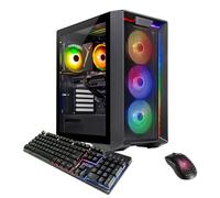 Skytech Gaming Nebula Gaming PC, Intel i5 14400F 2,5 GHz, NVIDIA RTX 5060 Ti 8 Go de VRAM, 1 To NVMe SSD, 16 Go de RAM DDR5 5200, bloc d'alimentation Gold 650 W, Wi-Fi, Win 11, ordinateur de bureau