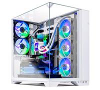Skytech Gaming O11 Vision Ordinateur de bureau, Intel Ultra 9 285K 3,7 GHz (5,7 GHz), NVIDIA RTX 5070 Ti 16 Go, carte Z890, SSD NVMe Gen4 1 To, 32 Go DDR5 RAM 6000, 850 W Gold ATX 3 PSU, 360 AIO