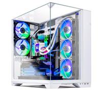 Skytech Gaming Ordinateur de bureau O11 Vision, Intel Ultra 9 285K 3,7 GHz (5,7 GHz), NVIDIA RTX 5070 12 Go, carte Z890, SSD NVMe Gen4 1 To, 32 Go DDR5 RAM 6000, bloc d'alimentation 850 W Gold ATX 3