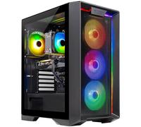 Skytech Gaming Ordinateur de bureau, Ryzen 5 5500, RTX 3050, 16 Go de RAM | Windows 11, NVMe SSD, DDR4 3200, bloc d'alimentation or 650 W, Wi-Fi 5, série Nebula