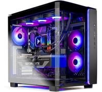 Skytech King 95 Gaming PC Desktop, Ryzen 7 9800X3D 4,7 GHz (5,2 GHz Turbo Boost), Nvidia RTX 5070 12 Go GDDR7, 1 to Gen4 SSD, 32 Go DDR5 RAM 6000 RGB, 850 W Gold PSU, 360 mm ARGB AIO, Wi-FI, Win 1