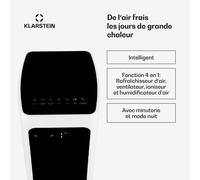 Skytower 360° Smart refroidisseur d'air 60W 450 m³/h 6 litres mobile