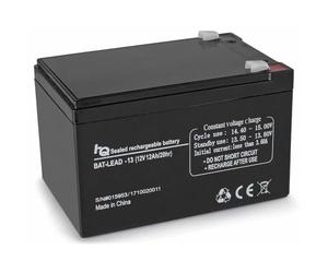 Skytronic - Batterie au Plomb Rechargeable pour Systèmes Audio Mobiles, Batterie de Remplacement - 12V 12Ah, Durée de Fonctionnement Longue