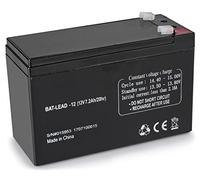 Skytronic - Batterie au plomb Rechargeable pour systèmes audio mobiles, Batterie de remplacement - 12 Volts 7.2AH, Durée de fonctionnement longue