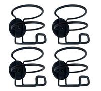 Skywin Lot de 4 porte-gobelets magnétiques pour camion et tapis roulant pour voiture, yacht, camion, camping-car - S'installe sur les murs et les balustrades, parfait pour les canettes, bouteilles et