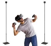Skywin Support VR avec base en verre, support de capteur VR - 2 supports | Compatible avec SteamVR Base Station 2.0, HTC Vive Base Station & Capteurs Oculus Rift Constellation - Support uniquement