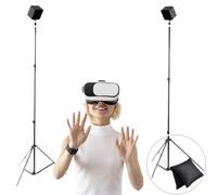 Skywin VR Trépied compatible avec SteamVR Base Station 2.0 - Support de capteur et station de base pour capteurs et constellation de faille oculaire (lot de 2)