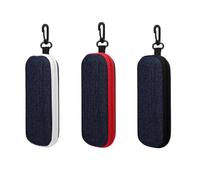 Skywolkite Étui Rigide Lunettes, 3 Pcs Étui Jeans pour Lunettes de Solei