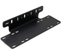 SKYWORLD 17 Pouces Support de Plaque d'immatriculation Voiture, Universel Bull Bar Pare-Chocs Avant Support de Fixation Support de Barre d'éclairage LED et Feux de Travail pour Offroad SUV 4x4