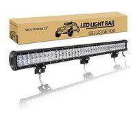 SKYWORLD 91cm 234W Barre Lumineuse LED de Travail, Étanche Barre LED Bar Rampe Feux Antibrouillard Phare de Travail LED12V 24V pour 4x4 Offroad Voiture Véhicule Camion Tracteur Quad Bateau 6000K