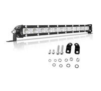 SKYWORLD Barre de LED,60W LED Flood Lumière Lampe 1 pièce,Étanche IP67 LED Light Barre Rampe 12V pour 4x4 Voiture Camion Tracteur Offroad Véhicules ATV Utvs