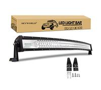 SKYWORLD Barre Led Incurvée 42 Pouces 107 cm 540W Longue Portée | Triple Rangée Rampe eclairage Led Bar 12V 24V, Etanche Barre Lumineuse pour 4x4 Offroad Véhicule Voiture Camion SUV UTE ATV