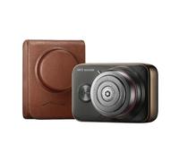Skyworth Metz Camerist Rasoir Électrique Homme, Rasage Sec Humide IPX7 7000 tr/min, Design Rétro Appareil Photo, Corps en Alliage de Zinc, Autonomie 60 min, Charge Rapide 1h USB-C