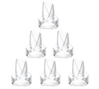SKYWOT Lot de 6 valves à bec de canard pour tire-lait portable Momcozy/Spectra/Medela Accessoires mains libres universels Valves à bec de canard, etc. Pièce de rechange d'origine, sans BPA