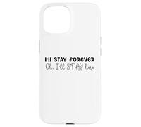 SKZ Design I'll Stay Forever Here Strays Everywhere Coque pour iPhone 15