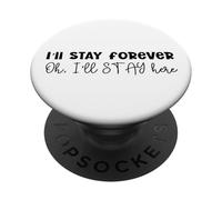 SKZ Design I'll Stay Forever Here Strays Everywhere PopSockets PopGrip Adhésif