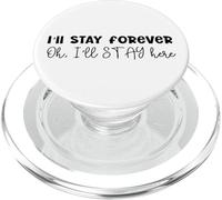 SKZ Design I'll Stay Forever Here Strays Everywhere PopSockets PopGrip pour MagSafe