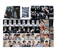 SKZ 'GIANT' Stray-kids Cartes photo 55Pcs Cartes postales 'STAY' Nouvelles chansons Cartes photo Kpop SKZ Cartes postales Hyunjin Cartes photos Felix Photocards Laser vision