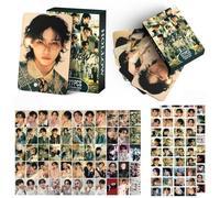SKZ Lot de 127 cartes photo creuses Stray-Kids 55 cartes postales + 72 autocollants Félix Bangchan Hyunjin Cartes photo
