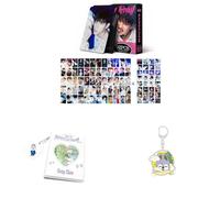 SKZ Merch Lot de 60 cartes photos personnelles, 32 autocollants SKZoo pour album, classeur, livre, porte-clés « Stay » (Bang chan)