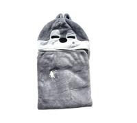 SKZ-oo Cape en peluche avec capuche Stray-kids Châle « Stay » Bangchan Couverture Han Couverture Felix Lee Know (loup chan)