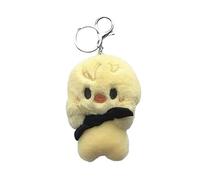 SKZ Porte-clés magnétique en peluche 10 cm « ATE » SKZ-oo Porte-clés « Stay » mignon porte-clés pendentif boucle magnétique autocollant pour réfrigérateur (Bbokari)