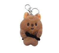 SKZ Porte-clés magnétique en peluche 10 cm « ATE » SKZ-oo Porte-clés « Stay » mignon porte-clés pendentif boucle magnétique autocollant réfrigérateur, Han Quokka, about 10 cm
