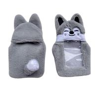 SKZOO Étui pour cartes photo en peluche pour cartes postales de Hyunjin Felix Bangchan, Wolf Chan, Minimaliste