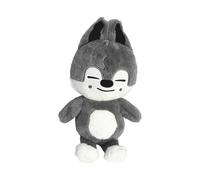 Skzoo Figurine de collection en peluche douce SKZ 50 cm pour collectionneurs adultes, décoration de bureau et cadeau, collections pour fans (loup chan)