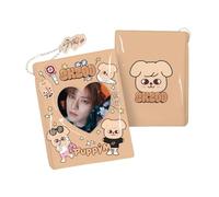 SKZOO Seungmin Porte-cartes photo SKZ avec porte-clés « Stay » pour album photo avec 40 pochettes pour cartes postales (Puppym)
