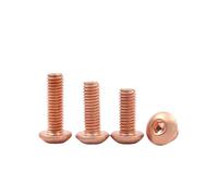 SL 1/2/3/10/20 pcs M2M2.5M3M4M5M6M8 T2 Cuivre Laiton Tête Demi-Ronde Vis À Tête Cylindrique À Tête Cylindrique avec Boulons Conducteurs(M5x25mm 2pcs)