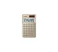 SL-1000SC - Calculatrice de poche - 10 chiffres - panneau solaire, pile - or
