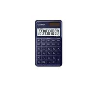 SL-1000SC-NY Calculatrice de poche bleu marine Ecran: 10 solaire, à pile(s) (l x H x P) 71 x 9 x 120 mm