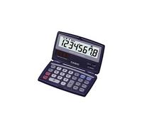 SL-100VER Calculatrice de poche bleu Ecran: 8 solaire, à pile(s) (l x H x P) 91 x 9.4 x 110.5 mm