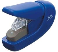 [SL-106AB BL] Plus Japan Agrafeuse sans agrafes SL-106AB 5 feuilles bleu