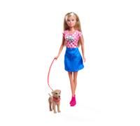 Simba - Steffi Love Golden Retriever - en Balade avec Son Chien - Tenue Estivale - A Partir de 3 Ans